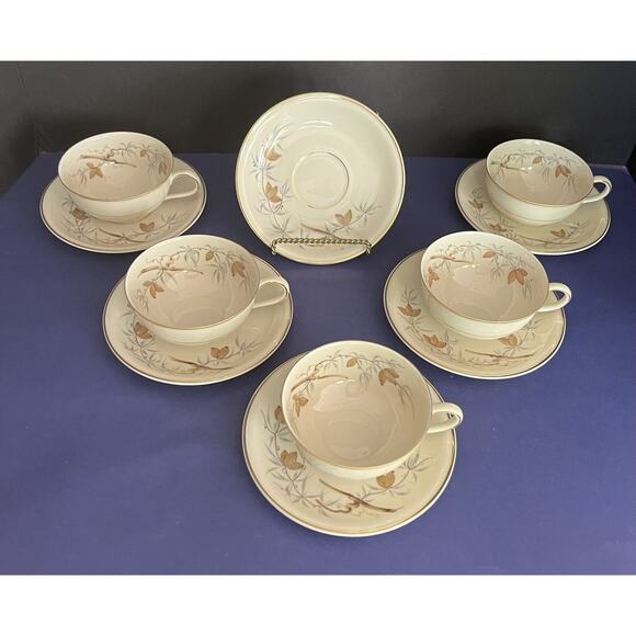 (10+1) Hutschenreuther-Selb LHS Bavaria US Zone Turvel Cup & Saucer Set **RARE** - Picture 2 of 9